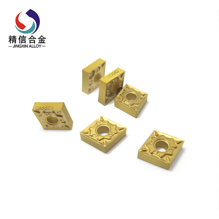 數(shù)控刀片_株洲金屬陶瓷 CNMG120404-HQ普通車削刀片 TiN涂層硬質(zhì)合金刀片負角